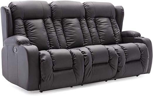 Comfortable Recliner Sofa with Extra Padding